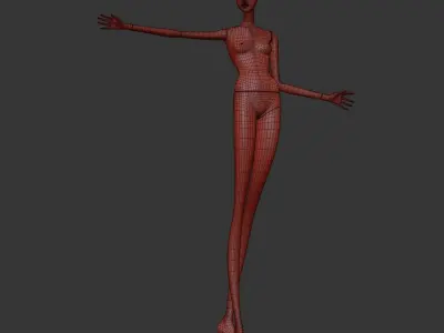Mannequin 605 coll60 3D model