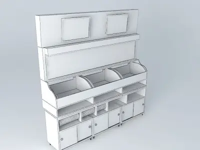 Kit136 Desk Drawer Bread Box by Alex Marques Free 3D model