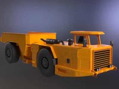 Minning Machines Collecion 3D model
