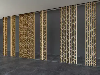 Decorative Screen Panel Free low-poly 3D model