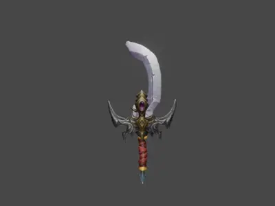 Zeloeman Sword A 57 Low-poly 3D model