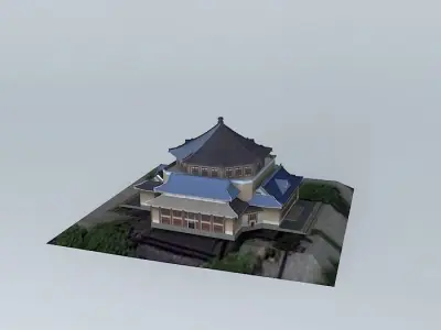 Guangzhou Zhongshan Memorial Hall Free 3D model