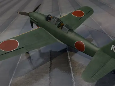 Aichi M6A1-K Nanzan 3D model