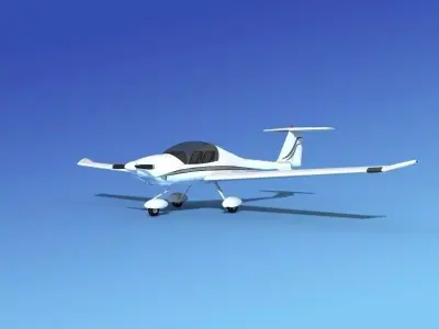 Daimond DA-20 Katana V01 3D model