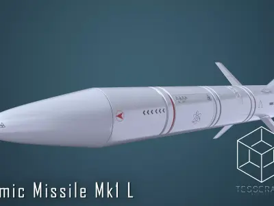 Atomic Missile Mk1 L 3D model