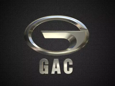 gac logo 3D model