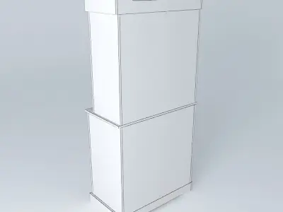 Dining Room Hutch Grandmas Free 3D model