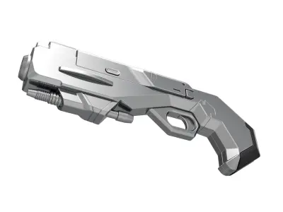 Blaster from the movie MIB International 2019 3D model