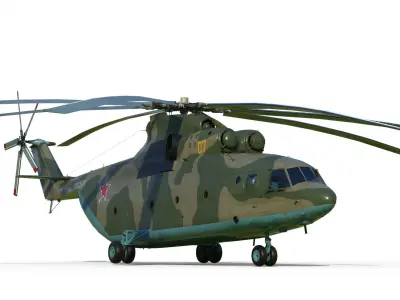 Mi-26 Halo 3D model