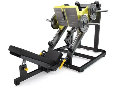 Technogym - Plate Loaded - Liner Leg Press 3D model