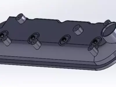 LS Valve Cover Passenger side 3D model