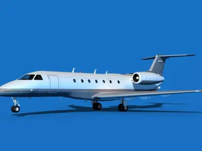 Embraer Legacy500 V01 3D model