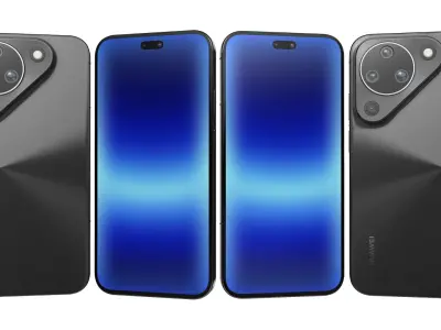 Huawei Pura 90 All Colors 3D model purchase