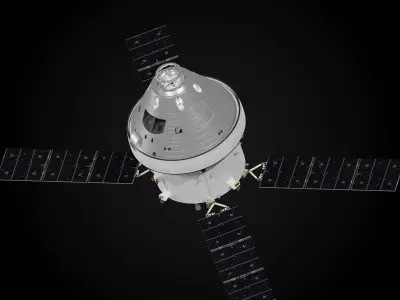 Orion MPCV Spacecraft 3D model