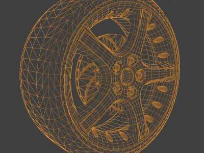 x-type proteus rims 3D model