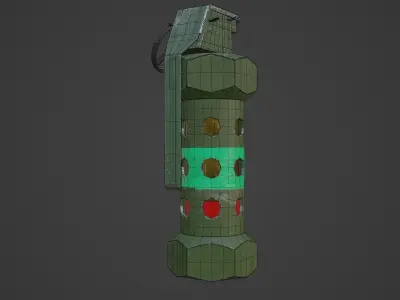 Stun grenade 3D model
