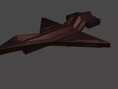 Falcon-A5 Multi Color Edition Low-poly 3D model