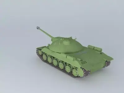 IS3 JS3 Soviet Tank 3D model