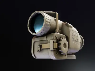 EOTech CNVDT thermal night vision Low-poly 3D model
