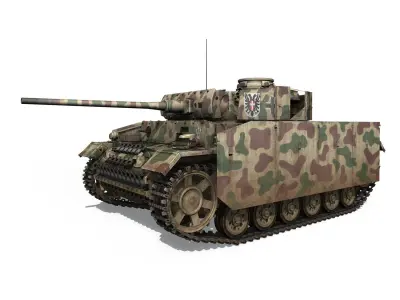 PzKpfw III - Panzer 3 - Ausf M - 413 3D model