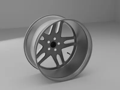 Car rim - F430 Free low-poly 3D model