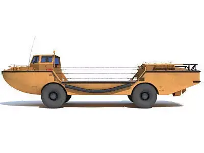 LARC-V Amphibious Vehicle 3D model