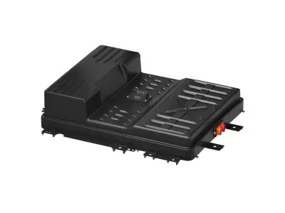  Nissan Leaf battery cell lithium-ion battery 3D model