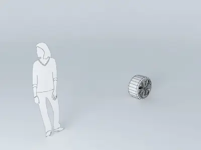 Disk Moose 23 Free 3D model