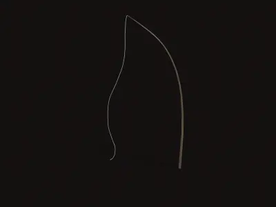 Fishing Rod V01 Low-poly 3D model