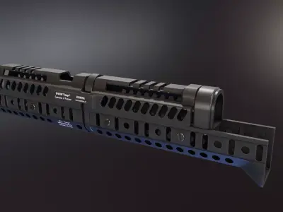 Zenitco Sport 2 Handguard Low-poly 3D model