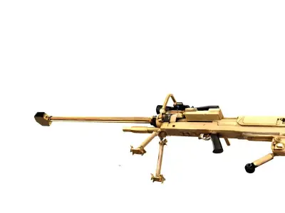 NTW-20 anti-material rifle 3D model