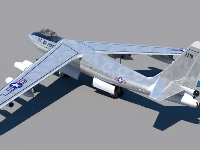 B-47E Stratojet 3D model