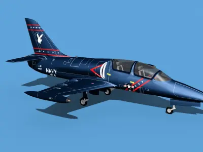 Aero Vodochody L-39C Albatross V12 3D model