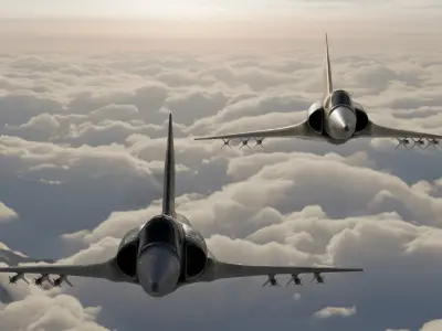 Mirage 2000 3D model