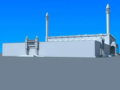 Arabic Mosque 3D model