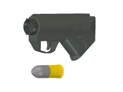 ASG Grenade launcher Free 3D model