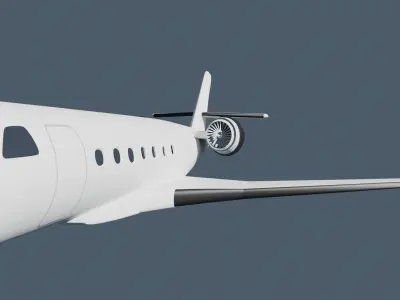 Golfstream G200 3D model