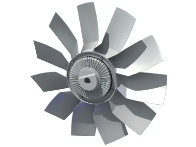 Engine Cooling Fan 3D model