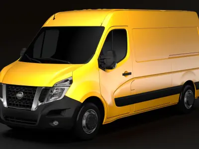 Nissan NV 400 L2H2 Van 2017 3D model