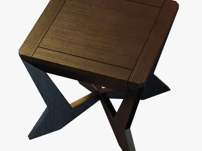 Antonin Prochazka Side Table - 24 square 3D model