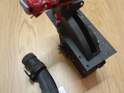 Mirage F1 or 3 stick and throttle bundle 3D print model