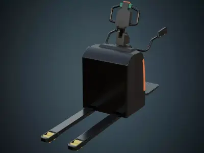 Rider Stacker 1A Low-poly 3D model