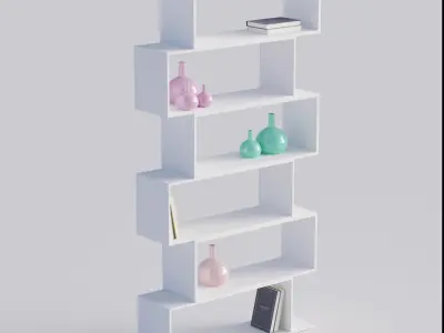 LETTO shelving Free low-poly 3D model