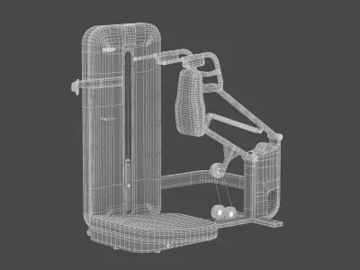 Technogym Selectorized Artis Squat 3D model