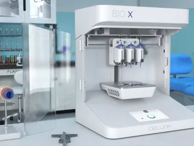 Cellink BIO X 3D Bioprinter 3D model