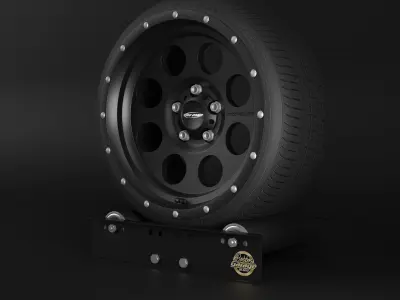 Pro Comp S45 Low-poly 3D model