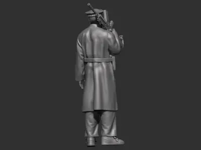 Eastern warrior 4 3D print model