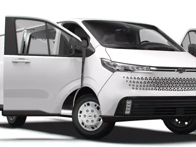 Chevrolet Express Max L1H1 HQ Interior 2025 3D model