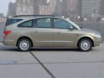 Ssangyong Rodius 2010 Free 3D model