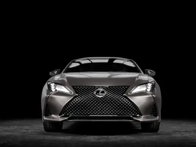 Car 3d model  with interior  Low-poly 3D model